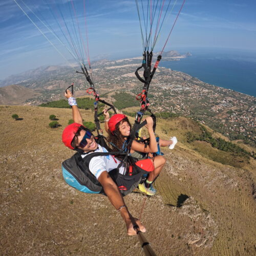Volo in parapendio vicino Palermo ad Altavilla Milicia [VOUCHER]